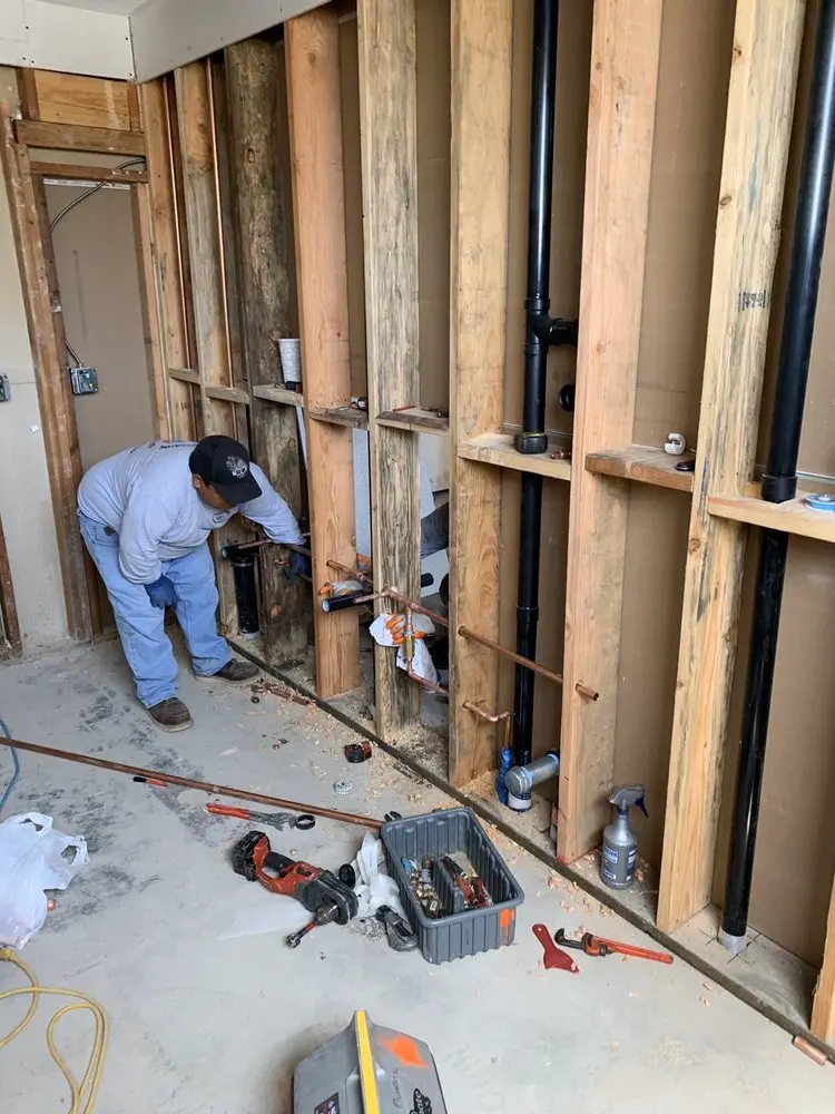 Commercial rough-in plumbing for Gas Line Repair in Surprise